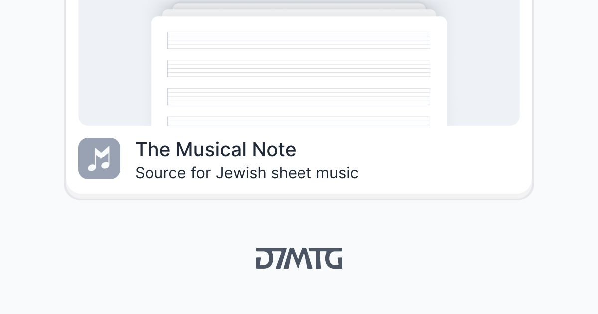 The Musical Note | D7mtg